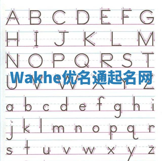 Wakhe优名通起名网
