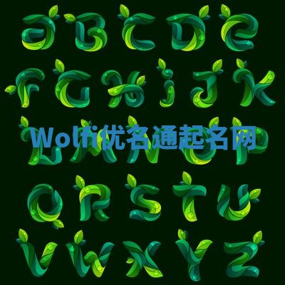 Wolfi优名通起名网