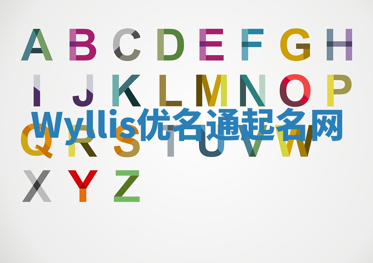 Wyllis优名通起名网