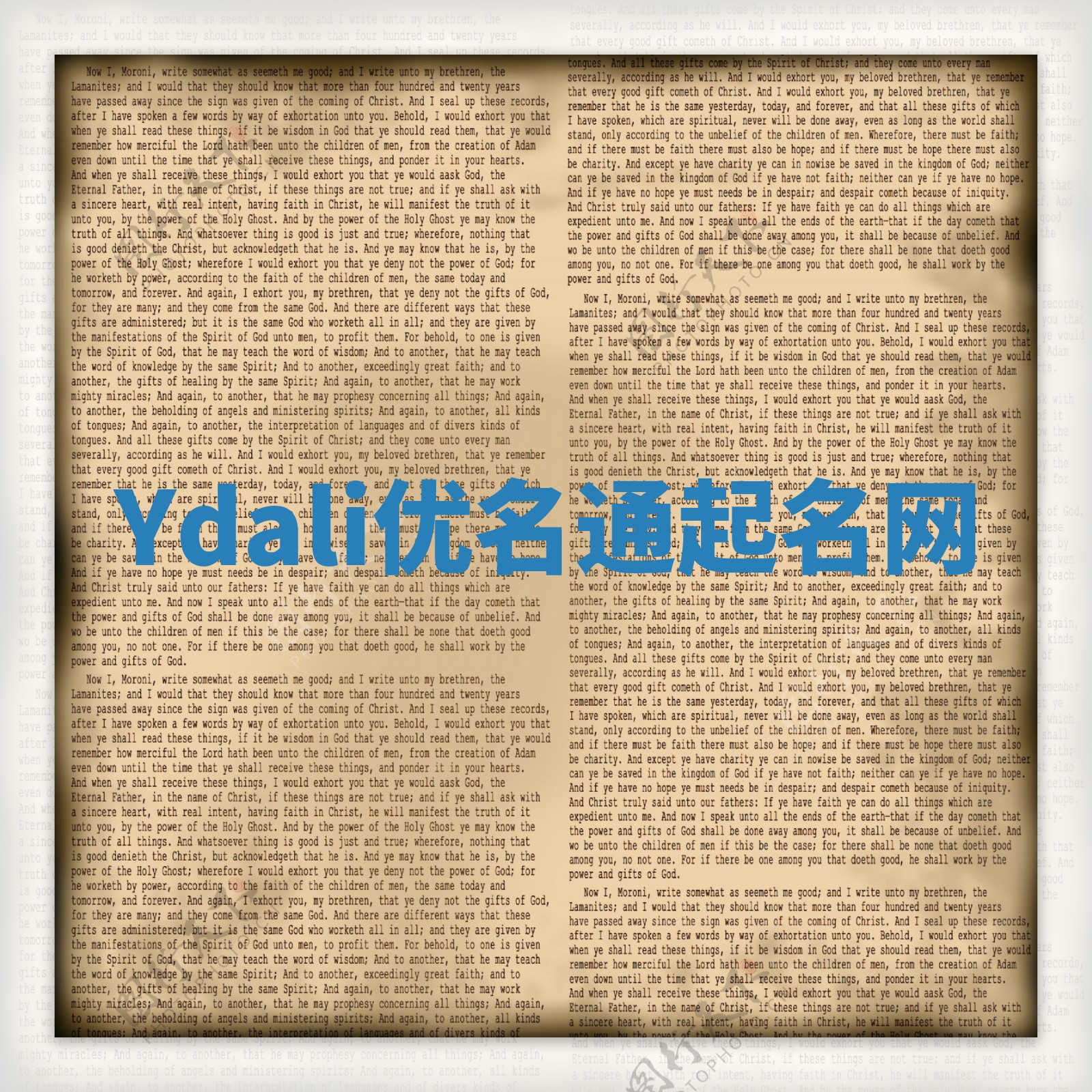 Ydali优名通起名网