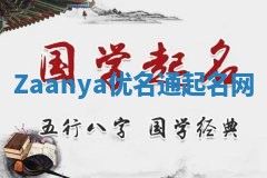 Zaanya优名通起名网