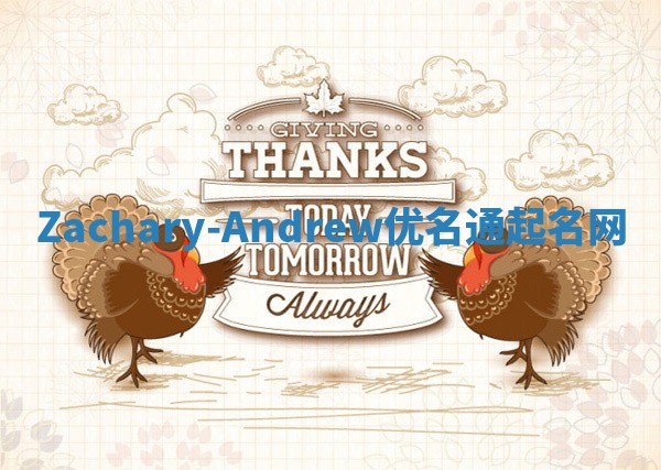 Zachary-Andrew优名通起名网