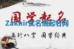 Zakhir优名通起名网