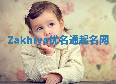 Zakhiya优名通起名网