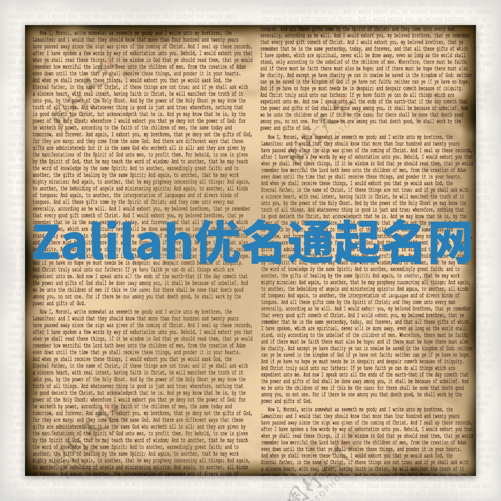 Zalilah优名通起名网