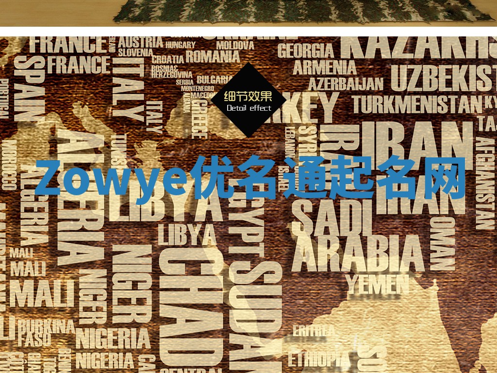 Zowye优名通起名网